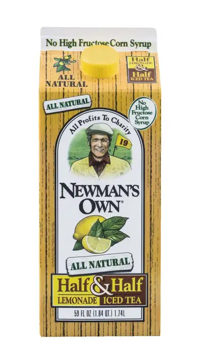 Order Newmans Own Lemonade & Iced Tea, Half & Half - 59 Ounces food online from Novato Harvest Market store, Novato on bringmethat.com