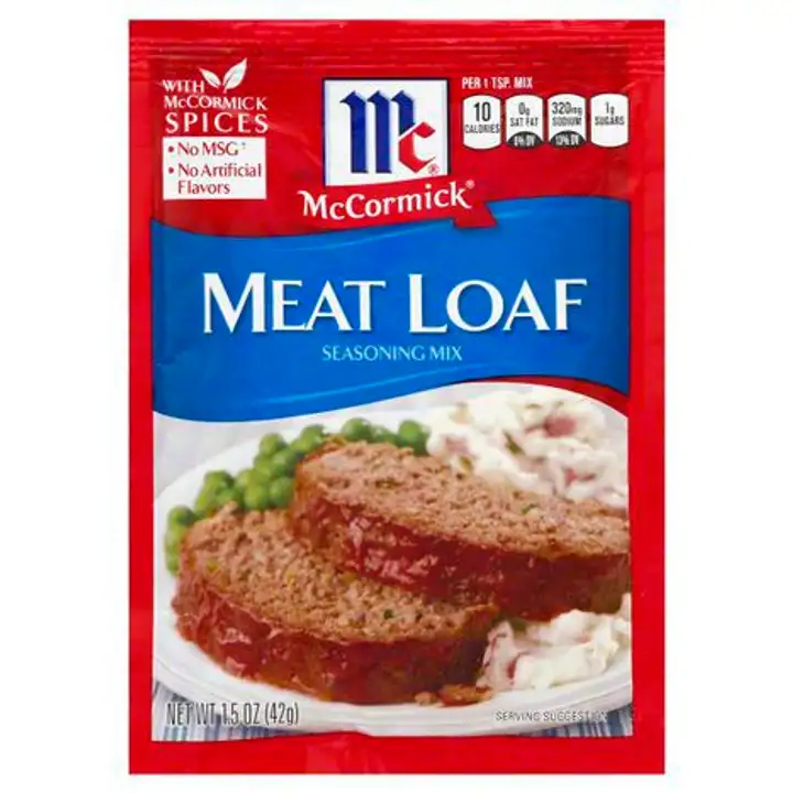 Order McCormick Seasoning Mix, Meat Loaf - 1.5 Ounces food online from Fligner Market store, Lorain on bringmethat.com