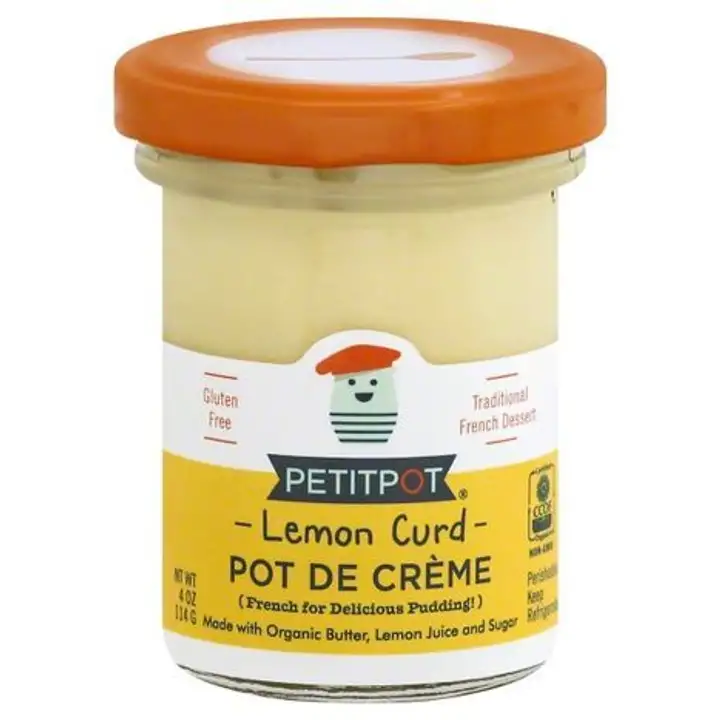 Order Petitpot Pudding, French, Organic, Lemon Curd - 3.5 Ounces food online from Whole Foods Co-Op Denfeld store, Duluth on bringmethat.com