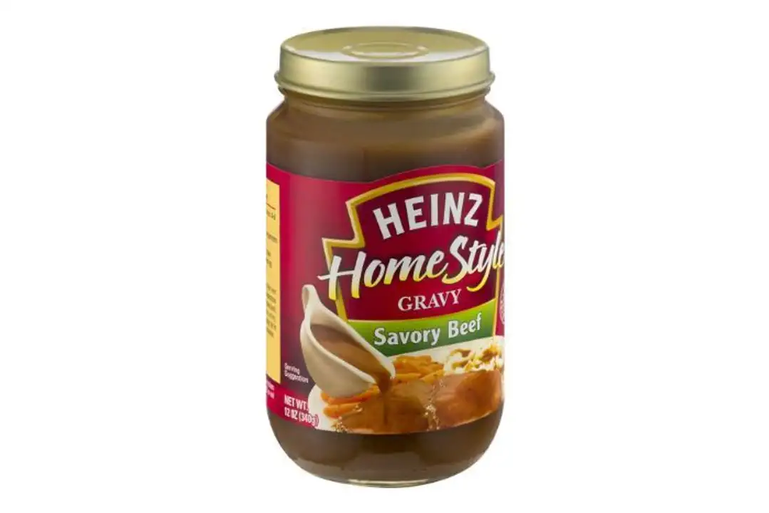 Order Heinz HomeStyle Gravy, Savory Beef - 12 Ounces food online from Holiday farms store, Roslyn Heights on bringmethat.com