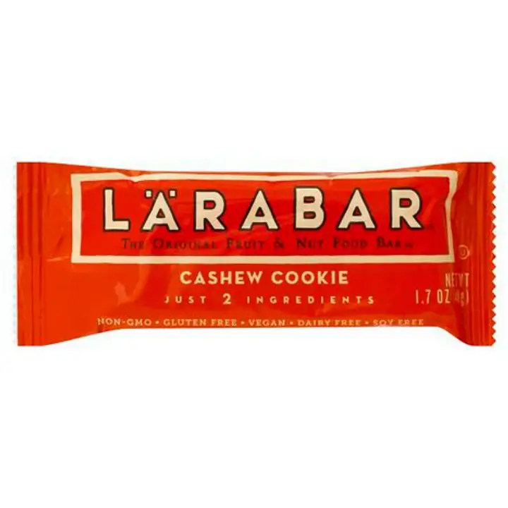 Order Larabar Fruit & Nut Food Bar, Cashew Cookie - 1.7 Ounces food online from Whole Foods Co-Op Denfeld store, Duluth on bringmethat.com