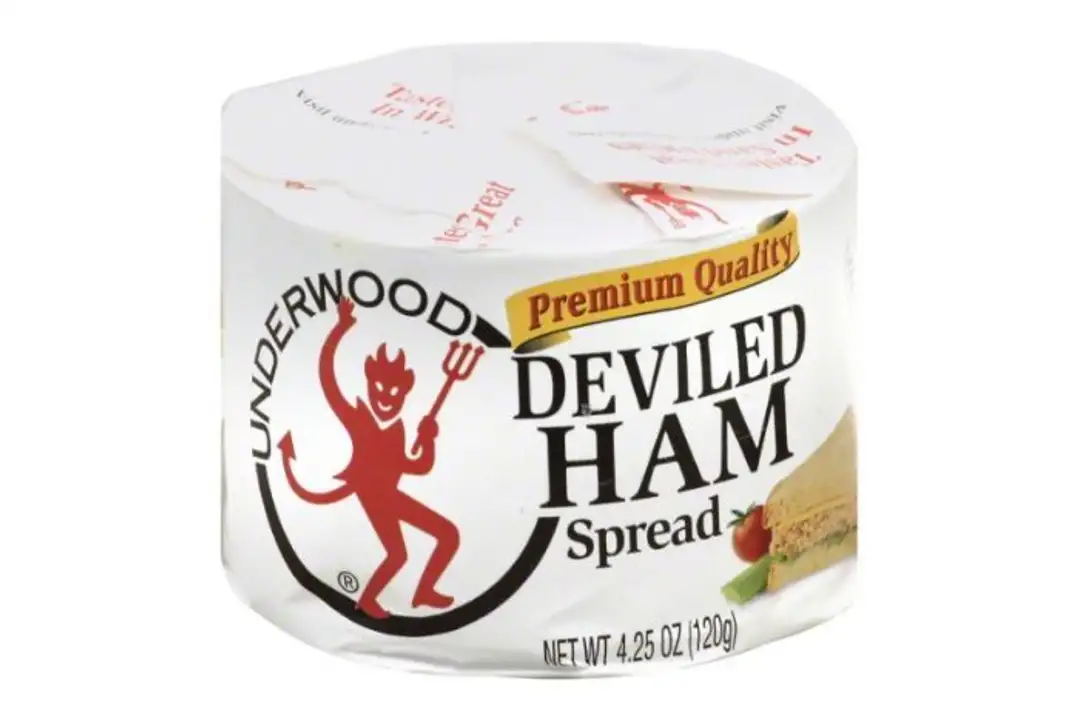 Order Underwood Deviled Ham Spread - 4.25 Ounces food online from Novato Harvest Market store, Novato on bringmethat.com