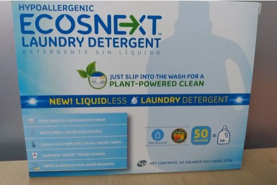 Order ECOSNEXT Laundry Detergent, Hypoallergenic, Liquidless, 50 sheets food online from Whole Foods Co-Op Denfeld store, Duluth on bringmethat.com
