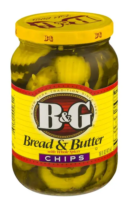 Order B&G Pickle Chips Bread & Butter food online from Meats Supreme store, Brooklyn on bringmethat.com