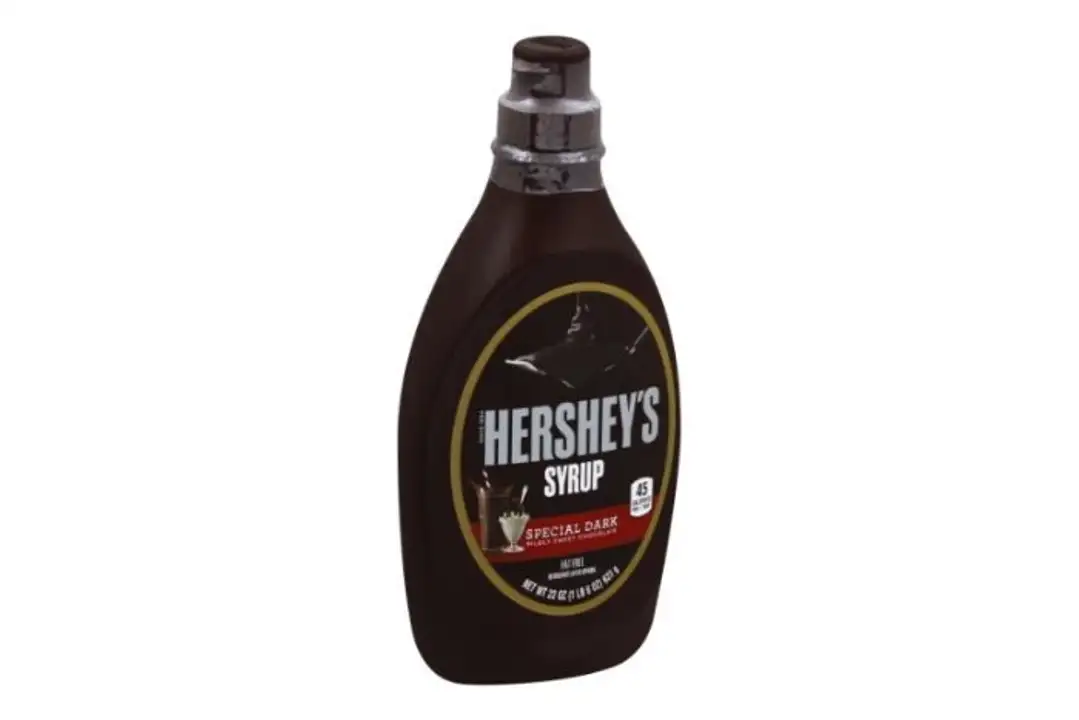 Order Hersheys Syrup, Fat Free, Special Dark - 22 Ounces food online from Holiday farms store, Roslyn Heights on bringmethat.com