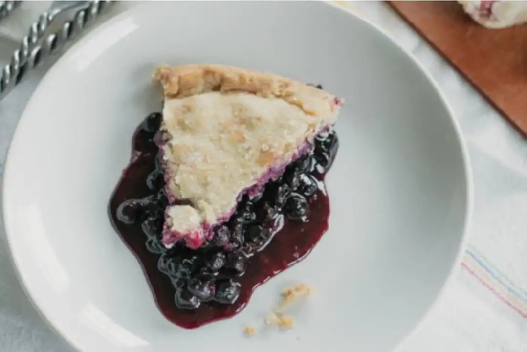 Order Rustic Inn Blueberry Pie Slice food online from Whole Foods Co-Op Denfeld store, Duluth on bringmethat.com