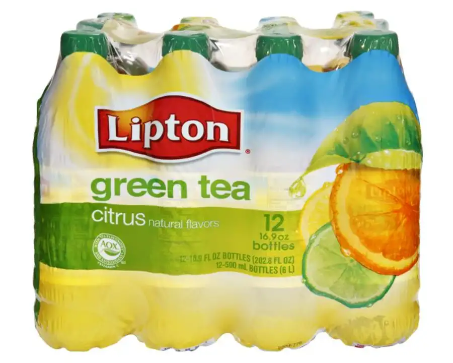 Order Lipton Green Tea, Citrus - 12 Each food online from Fligner Market store, Lorain on bringmethat.com