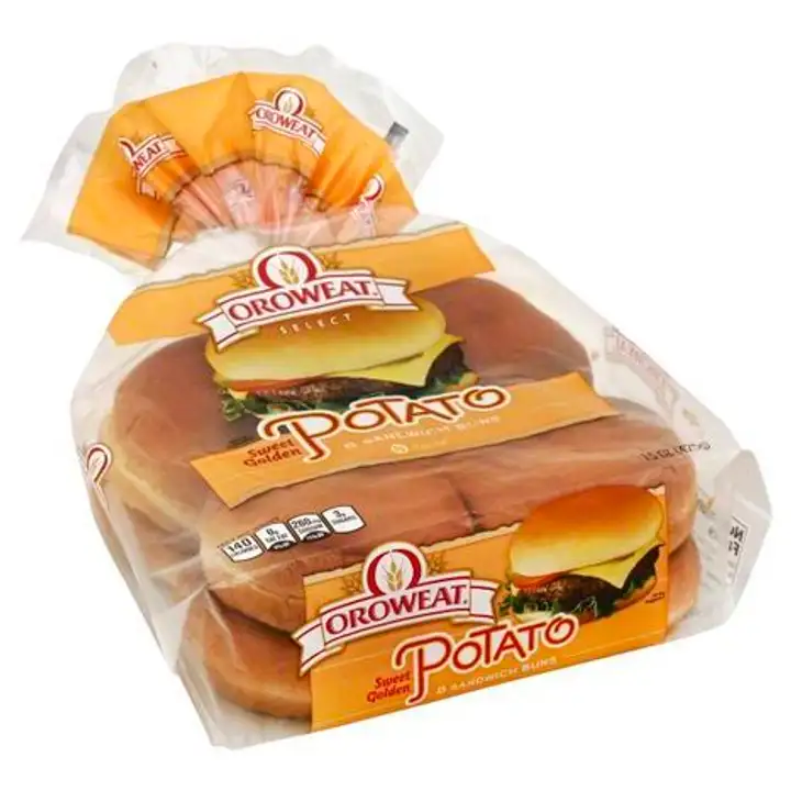 Order Oroweat Select Buns, Sandwich, Sweet Golden Potato - 8 Pack food online from Holiday farms store, Roslyn Heights on bringmethat.com