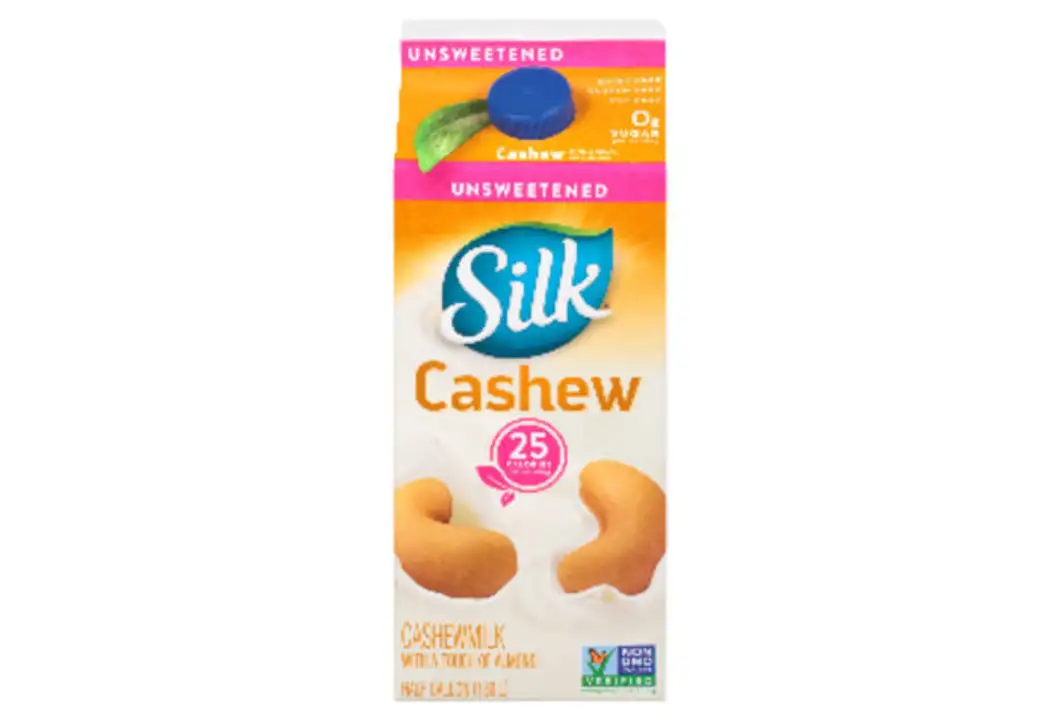 Order Silk Cashewmilk, Unsweetened - 64 Ounces food online from Holiday farms store, Roslyn Heights on bringmethat.com