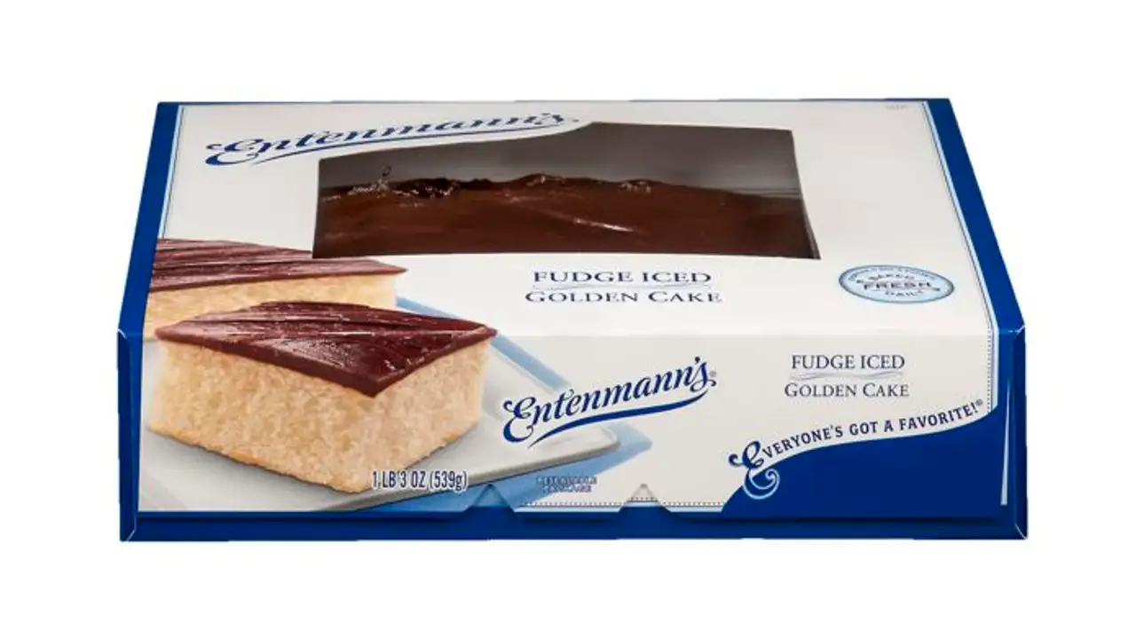 Order Entenmann's Fudge Iced Golden Cake food online from Meats Supreme store, Brooklyn on bringmethat.com
