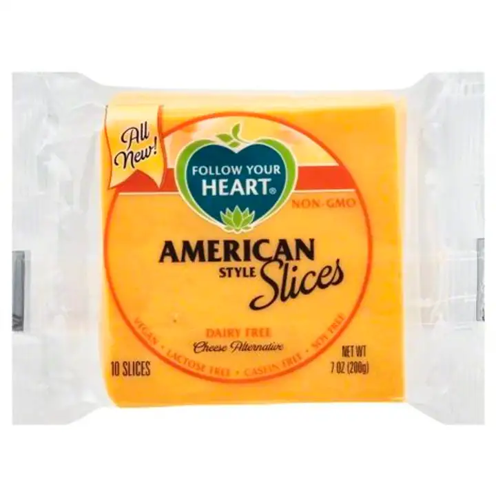 Order Follow Your Heart Cheese Alternative, Dairy Free, American Style - 7 Ounces food online from Whole Foods Co-Op Denfeld store, Duluth on bringmethat.com