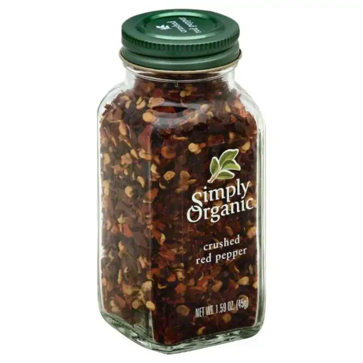Order Simply Organic Red Pepper, Crushed - 2.39 Ounces food online from Whole Foods Co-Op Denfeld store, Duluth on bringmethat.com