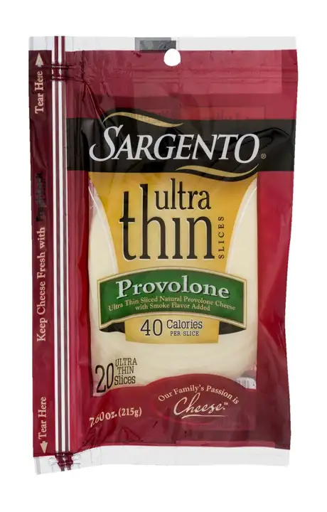 Order Sargento Cheese, Provolone, Ultra Thin Slices - 7.6 Ounces food online from Holiday farms store, Roslyn Heights on bringmethat.com
