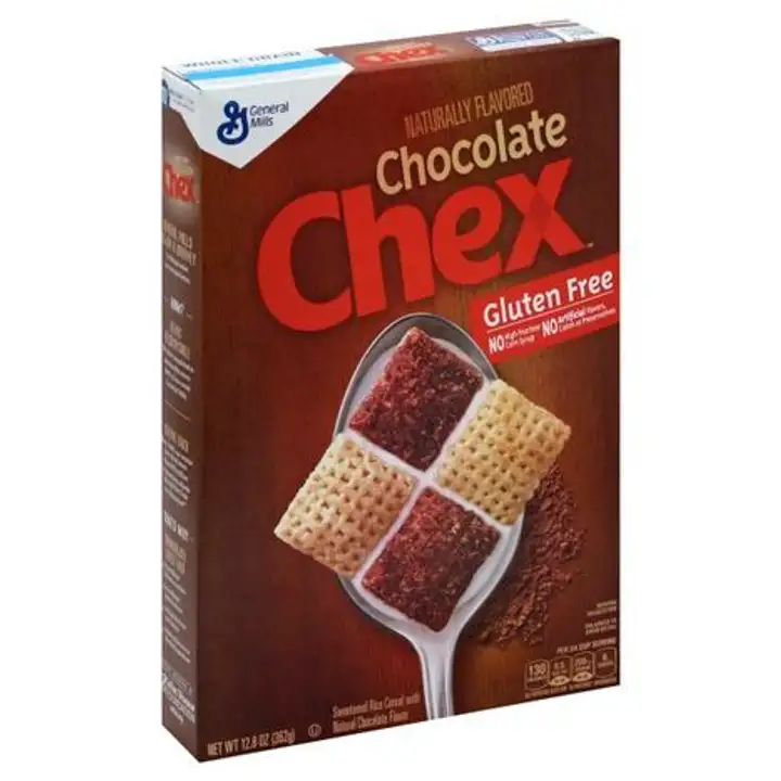 Order Chex Cereal, Chocolate - 12.8 Ounces food online from Holiday farms store, Roslyn Heights on bringmethat.com
