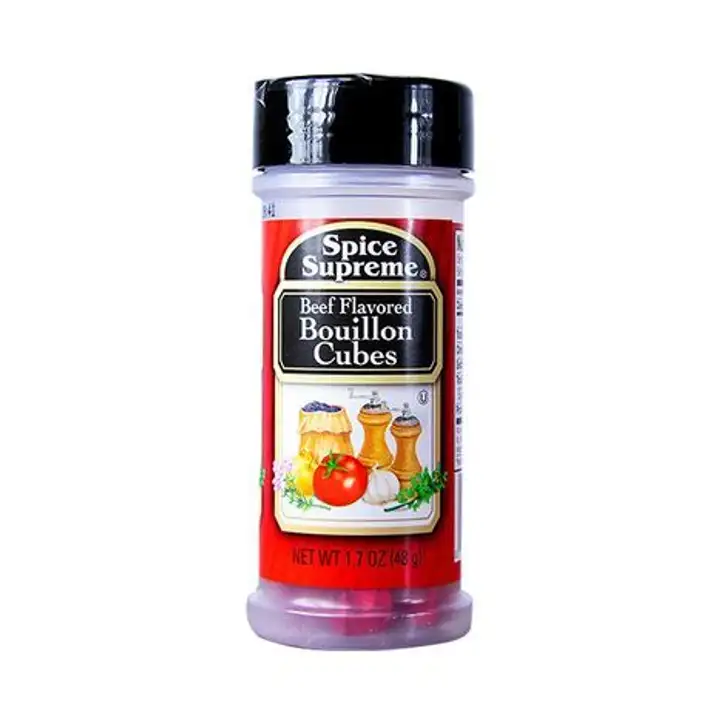 Order Spice Supreme Beef Flavored Bouillon Cubes - 1.7 Ounces food online from Fligner Market store, Lorain on bringmethat.com