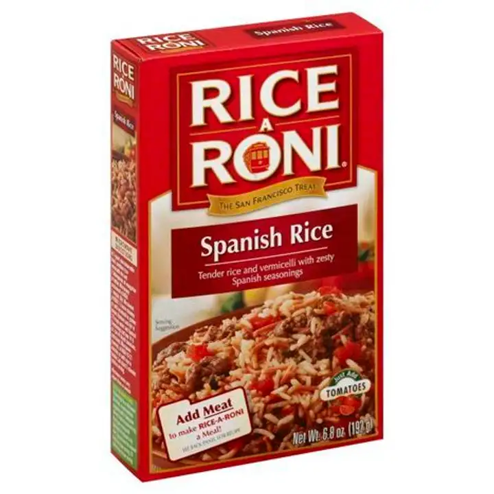 Order Rice A Roni Rice, Spanish - 6.8 Ounces food online from Holiday farms store, Roslyn Heights on bringmethat.com