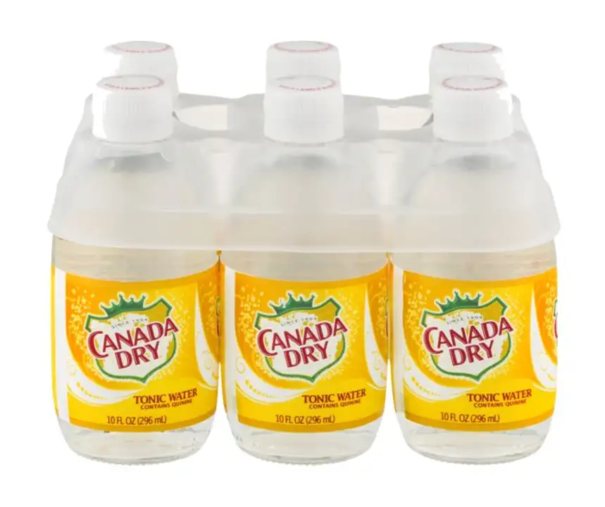 Order Canada Dry Tonic Water - 10 Fluid Ounces (Pack of 6) food online from Holiday farms store, Roslyn Heights on bringmethat.com