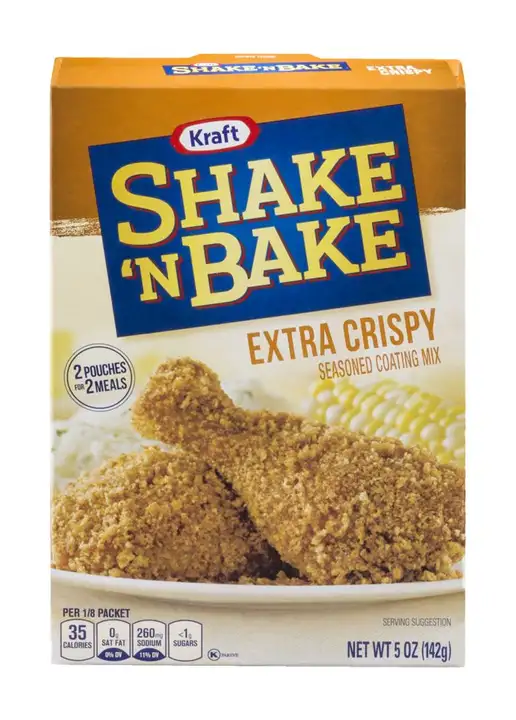 Order Shake N Bake Coating Mix, Seasoned, Extra Crispy - 5 Ounces food online from Holiday farms store, Roslyn Heights on bringmethat.com