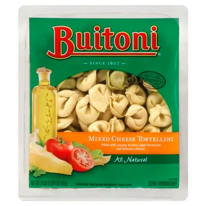 Order Buitoni Tortellini, Mixed Cheese - 20 Ounces food online from Novato Harvest Market store, Novato on bringmethat.com