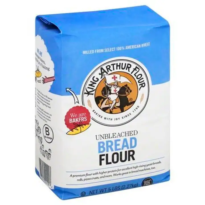 Order King Arthur Flour Flour, Bread, Unbleached - 80 Ounces food online from Novato Harvest Market store, Novato on bringmethat.com
