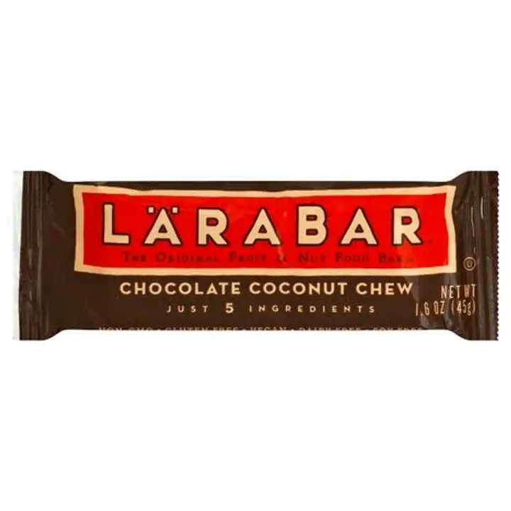 Order Larabar Fruit & Nut Food Bar, Chocolate Coconut Chew - 1.6 Ounces food online from Whole Foods Co-Op Denfeld store, Duluth on bringmethat.com