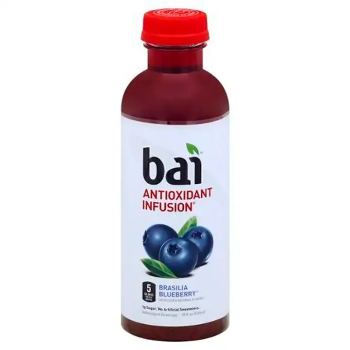 Order Bai Antioxidant Infusion, Brasilia Blueberry - 18 Ounces food online from Holiday farms store, Roslyn Heights on bringmethat.com