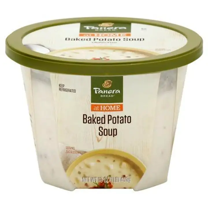 Order Panera Bread at Home Soup, Baked Potato - 16 Ounces food online from Holiday farms store, Roslyn Heights on bringmethat.com