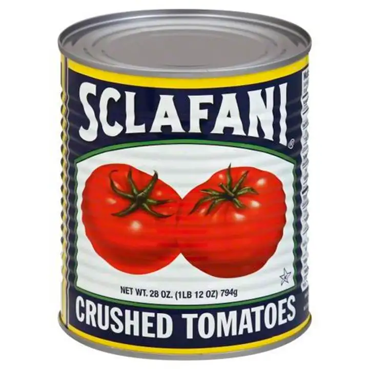 Order Sclafani Tomatoes, Crushed - 28 Ounces food online from Holiday farms store, Roslyn Heights on bringmethat.com