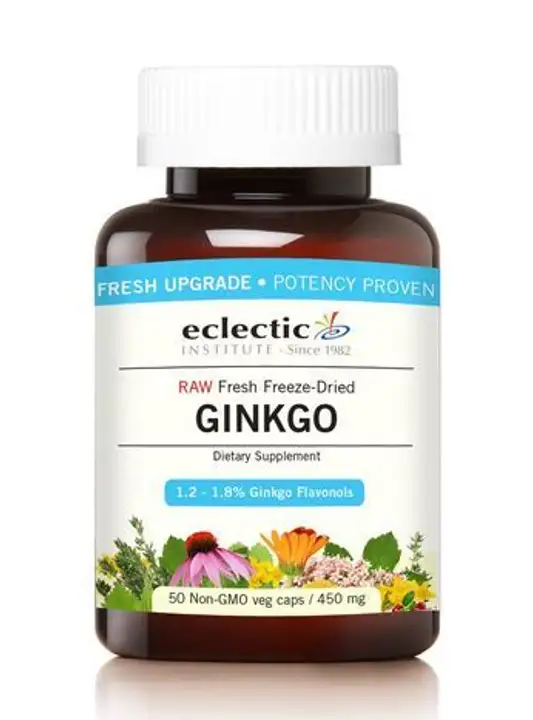 Order Eclectic Institute Freeze Dried Ginkgo Capsules - 50 Count food online from Whole Foods Co-Op Denfeld store, Duluth on bringmethat.com