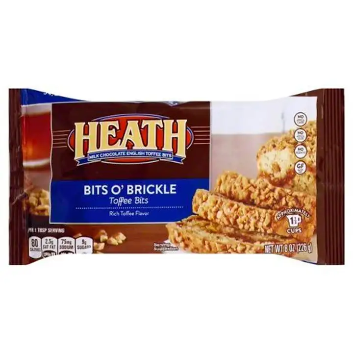 Order Heath Toffee Bits, Bits O' Brickle - 8 Ounces food online from Novato Harvest Market store, Novato on bringmethat.com