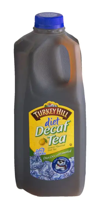 Order Turkey Hill Tea, Decaf, Diet, Lemon Flavored - 64 Ounces food online from Holiday farms store, Roslyn Heights on bringmethat.com