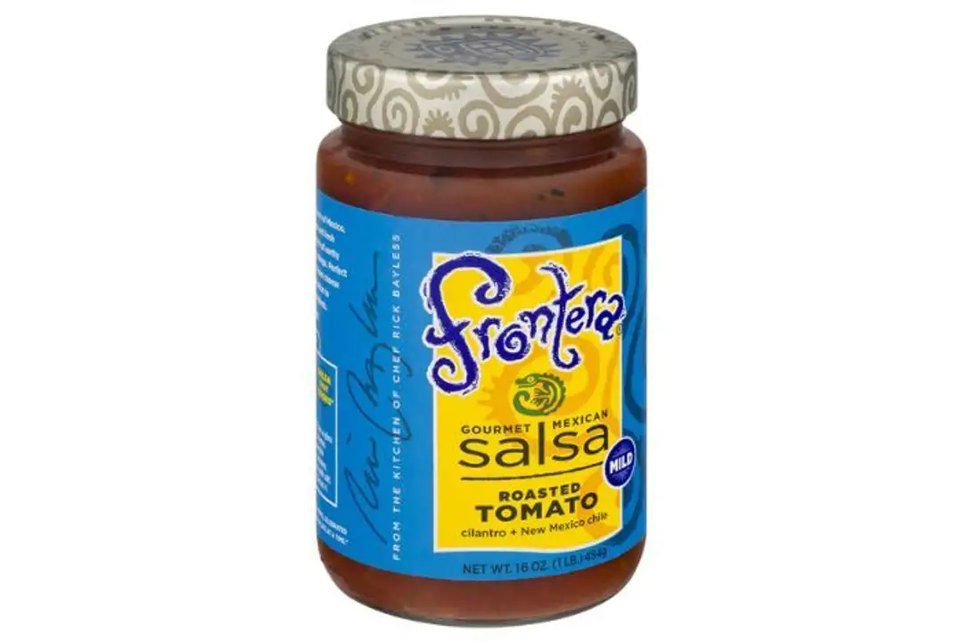 Order Frontera Salsa, Gourmet Mexican, Roasted Tomato, Mild - 16 Ounces food online from Whole Foods Co-Op Denfeld store, Duluth on bringmethat.com