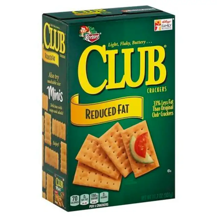 Order Club Crackers, Reduced Fat - 11.7 Ounces food online from Novato Harvest Market store, Novato on bringmethat.com