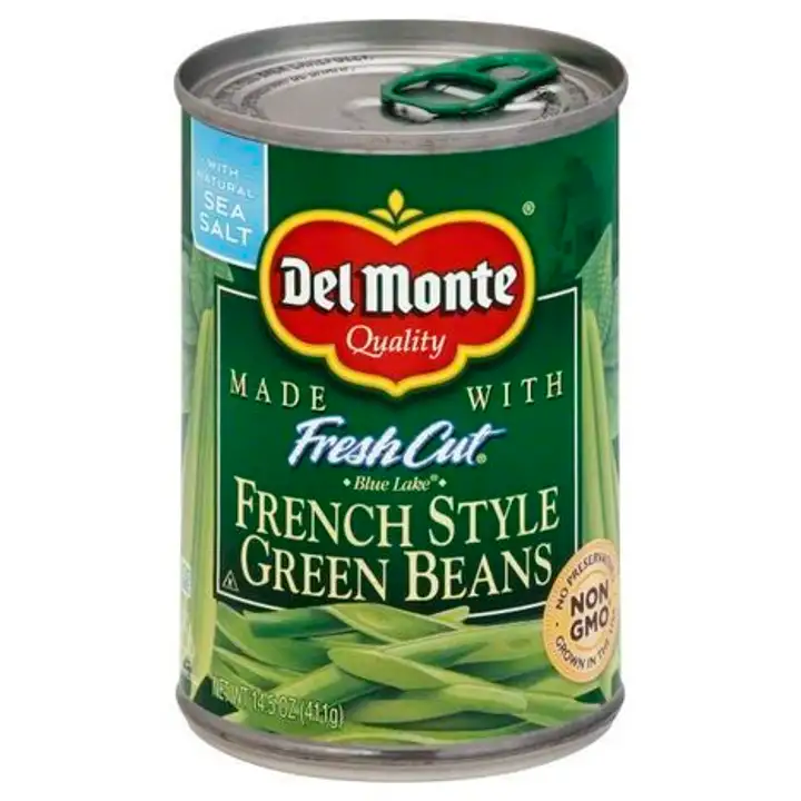 Order Del Monte Fresh Cut Green Beans, Blue Lake, French Style - 14.5 Ounces food online from Fligner Market store, Lorain on bringmethat.com
