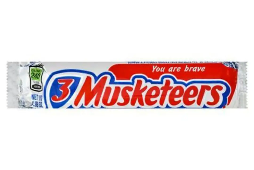 Order 3 Musketeers Chocolate Bar - 1.92 Ounces food online from Fligner Market store, Lorain on bringmethat.com
