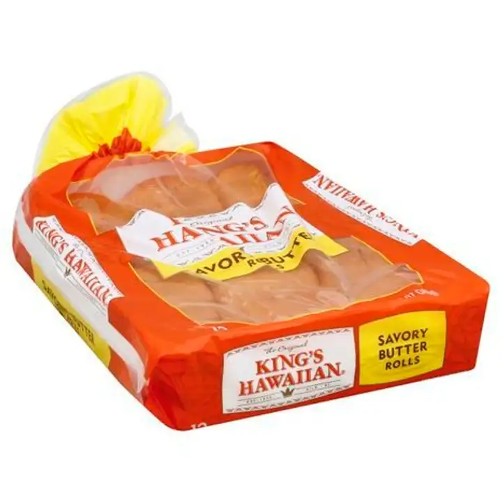 Order Kings Hawaiian Rolls, Savory Butter - 14 Ounces food online from Holiday farms store, Roslyn Heights on bringmethat.com