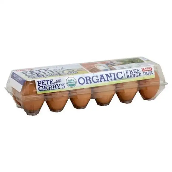 Order Pete and Gerrys Eggs, Organic, Free Range, Large - 12 Count food online from Holiday farms store, Roslyn Heights on bringmethat.com