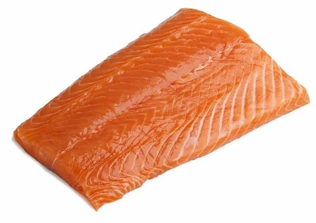 Order Atlantic Farm Raised Salmon Fillet food online from Holiday farms store, Roslyn Heights on bringmethat.com