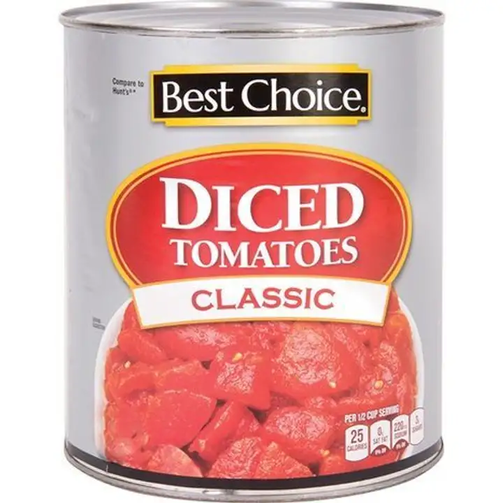 Order Best Choice Diced Tomato - 14.5 Ounces food online from Fligner Market store, Lorain on bringmethat.com