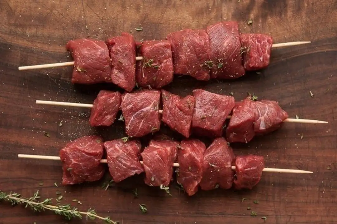 Order Marinated Flank on a Stick food online from Meats Supreme store, Brooklyn on bringmethat.com