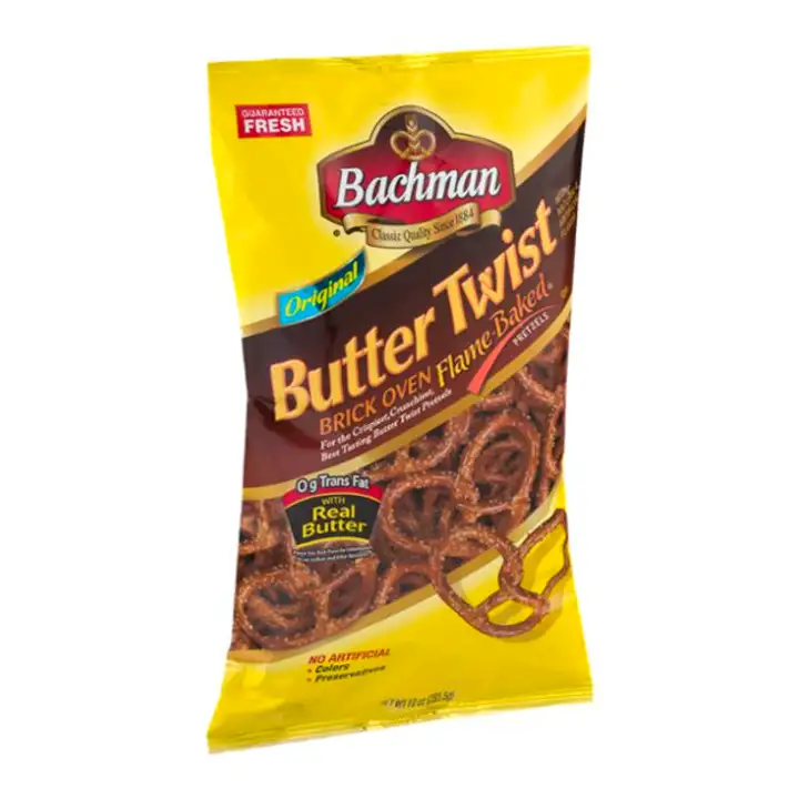 Order Bachman Brick Oven Flame-Baked Original Butter Twist Pretzels - 10 Ounces food online from Holiday farms store, Roslyn Heights on bringmethat.com