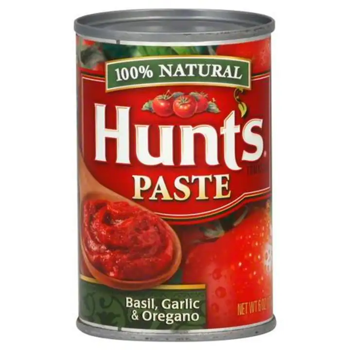 Order Hunts Tomato Paste, Basil, Garlic & Oregano - 6 Ounces food online from Holiday farms store, Roslyn Heights on bringmethat.com