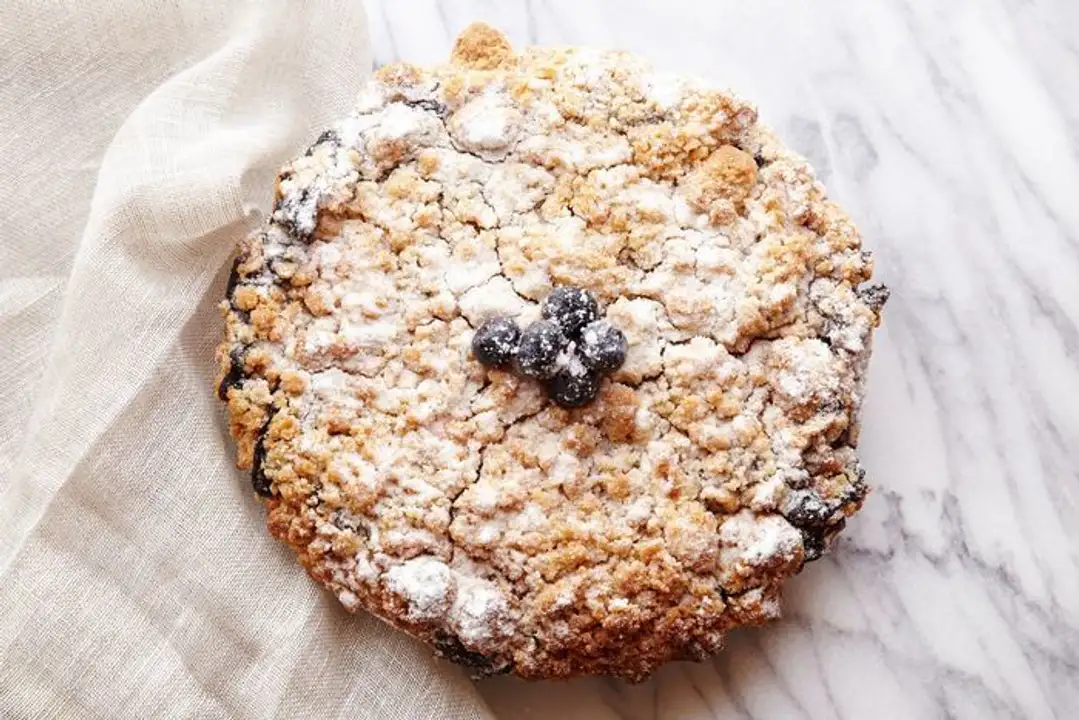 Order Blueberry Crumb Pie food online from Meats Supreme store, Brooklyn on bringmethat.com