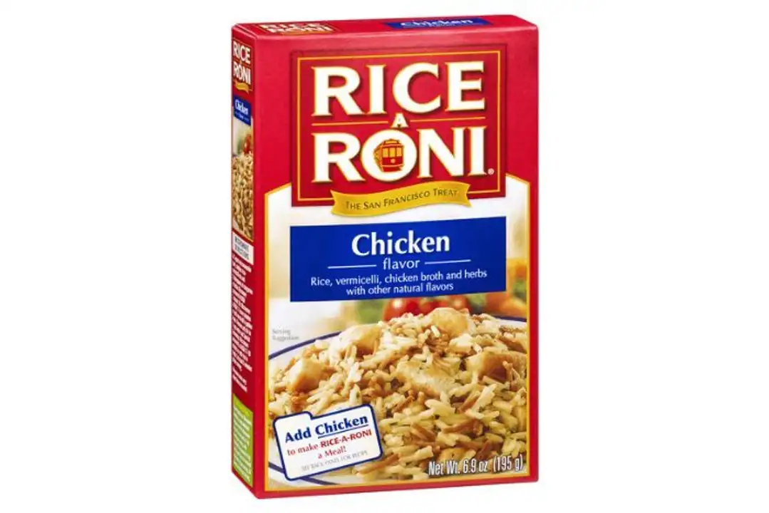 Order Rice A Roni Rice, Chicken Flavor - 6.9 Ounces food online from Novato Harvest Market store, Novato on bringmethat.com