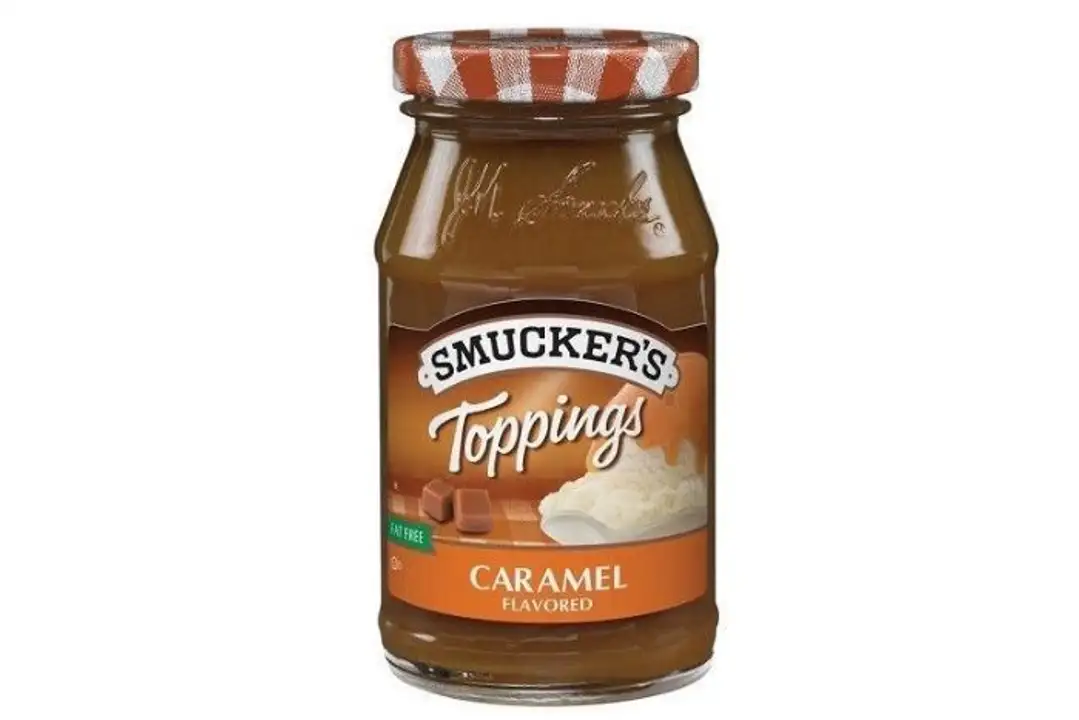 Order Smuckers Topping, Caramel Flavored - 12 Ounces food online from Novato Harvest Market store, Novato on bringmethat.com