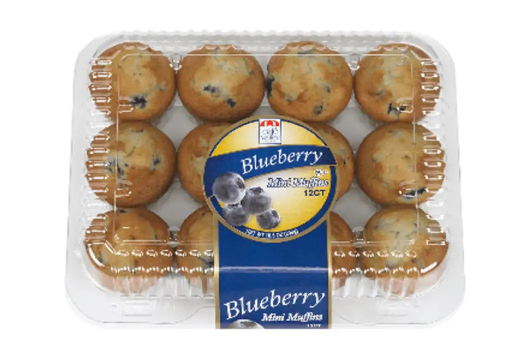Order Cafe; Valley Mini Muffins - Blueberry food online from Holiday farms store, Roslyn Heights on bringmethat.com