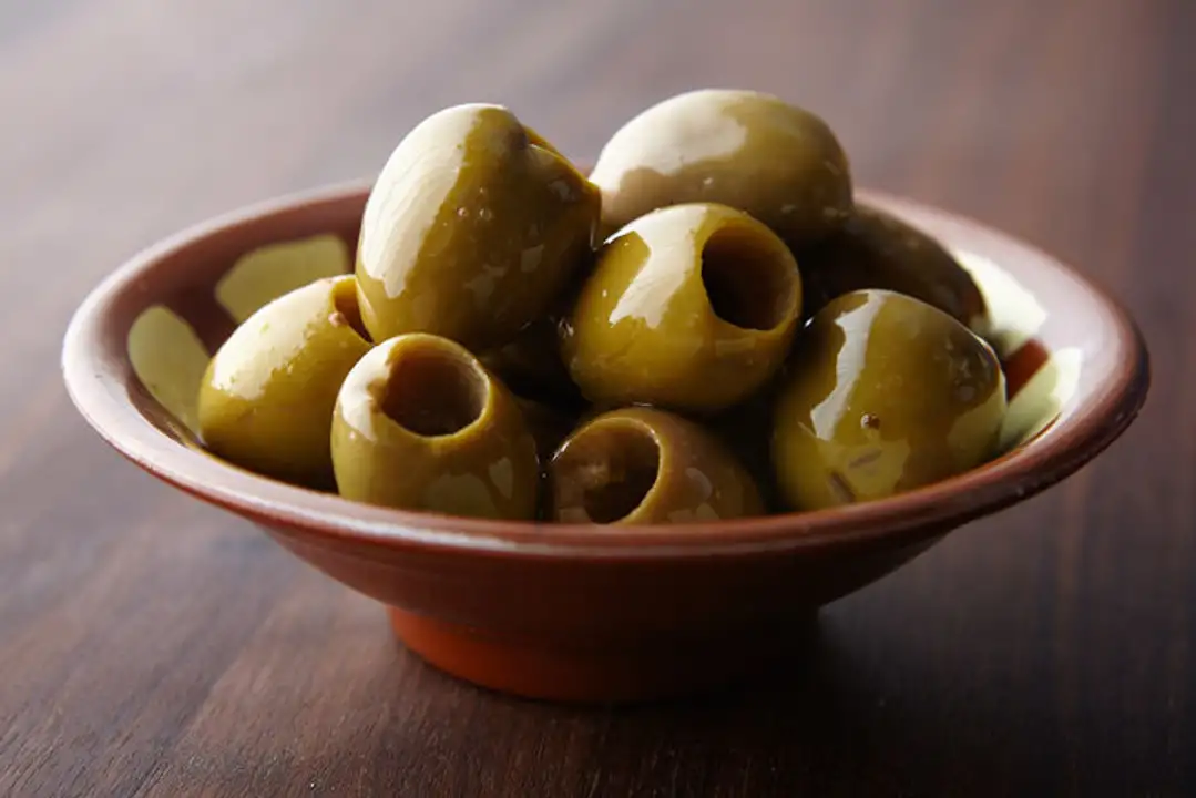 Order Sicilian Pitted Olives food online from Meats Supreme store, Brooklyn on bringmethat.com
