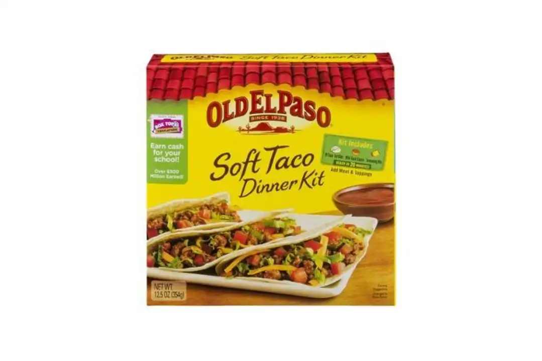 Order Old El Paso Dinner Kit, Soft Taco - 12.5 Ounces food online from Holiday farms store, Roslyn Heights on bringmethat.com