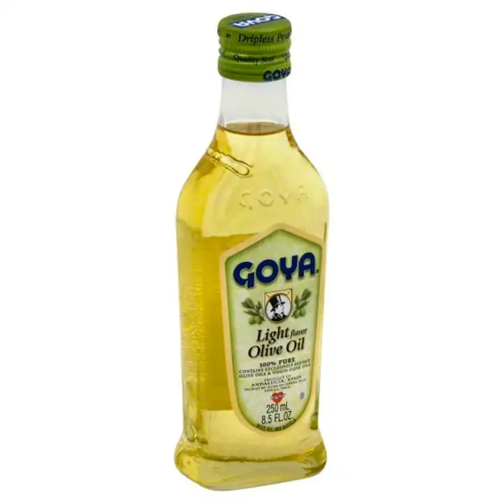Order Goya Olive Oil, Light Flavor - 8.5 Ounces food online from Fligner Market store, Lorain on bringmethat.com