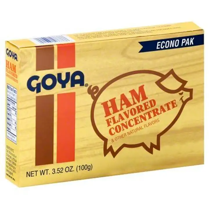 Order Goya Ham Flavored Concentrate, Econo Pak - 3.52 Ounces food online from Fligner Market store, Lorain on bringmethat.com